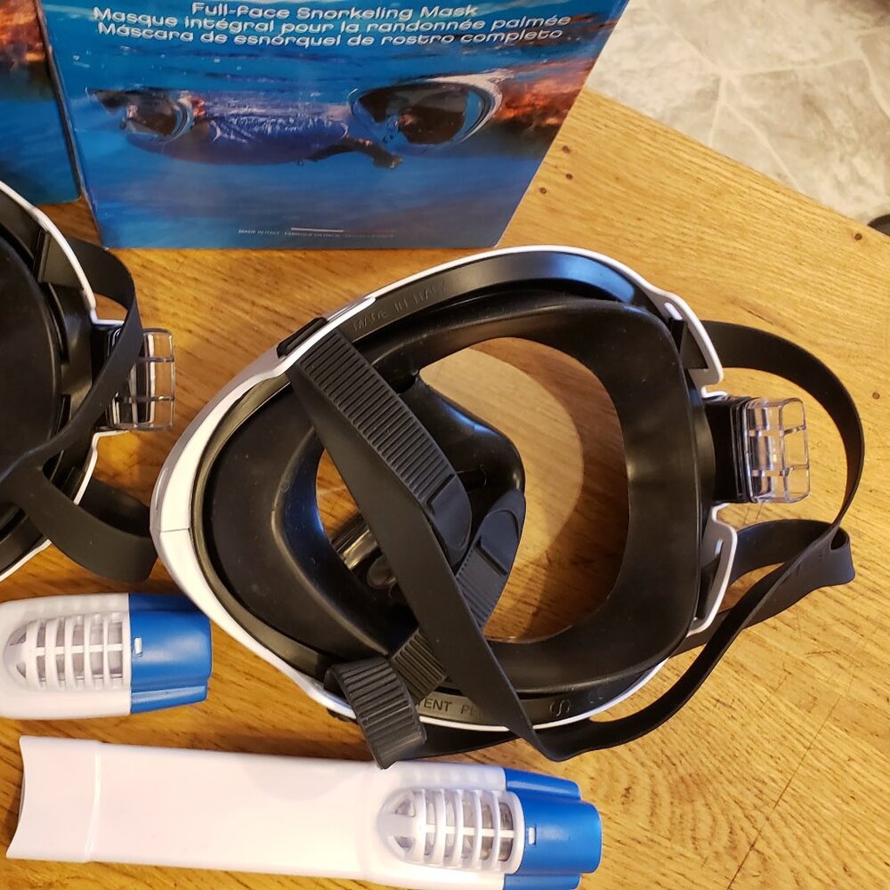 Ocean Reef Aria Full Face Anti Fog Dry Snorkel Mask size SM